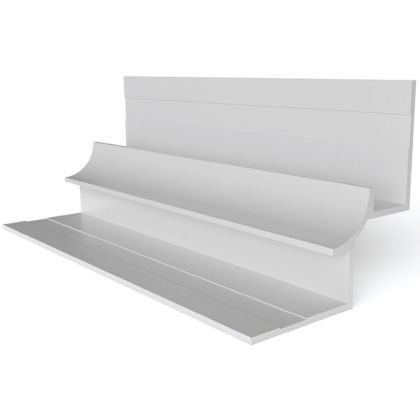Tamlyn XICB516 XtremeTrim 5/16" Panel Bullnose Inside Corner - 10'
