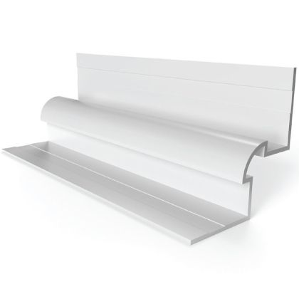 Tamlyn XICBP516 XtremeTrim 5/16" Projected Bullnose Inside Corner - 10'