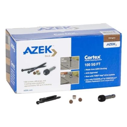 TimberTech CTX300SFMH Cortex Screws For AZEK Mahogany 300 sq ft