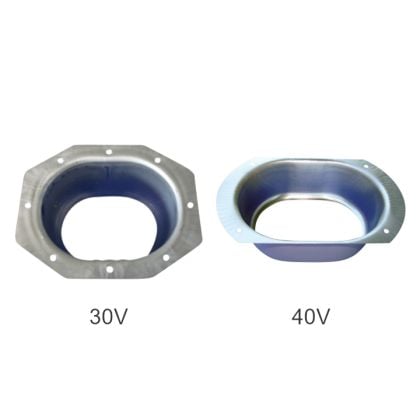US Aluminum Oval Outlets