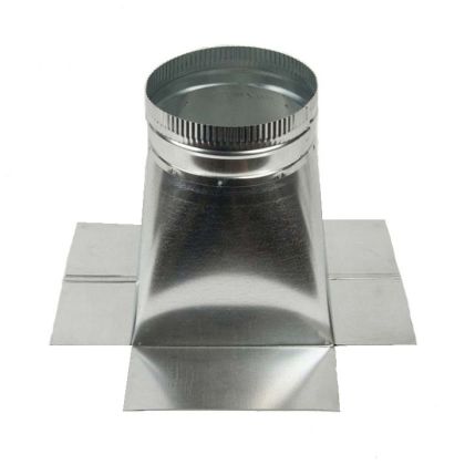 Empire Vent Base 8" Galvanized