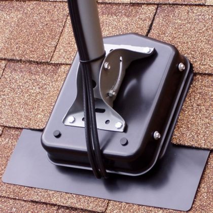 Roofmaster CommDeck Satellite Base Brown