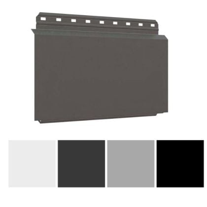 Vesta Steel Siding Plank Solid 5"x12' 10/carton