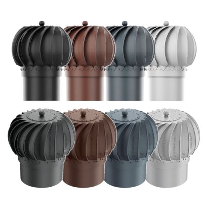 RoofiVent iVent Turbo Durable Polypropylene Round Turbine