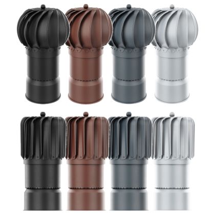 RoofiVen iVent Turbo Durable Polypropylene Turbine Attachment 6"
