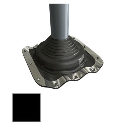 Deks Dektite Premium Pipe Flashing for Metal Roofs 0.25"-5" Black 15/carton