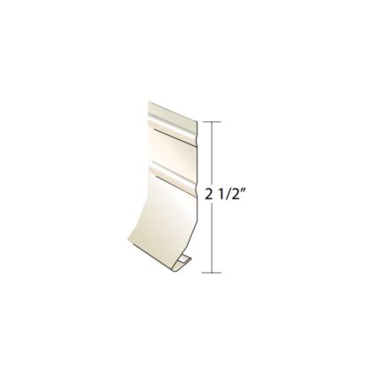 Quality Aluminum Galvanized Steel Starter Strip For Narrow Siding 2.5"X10'