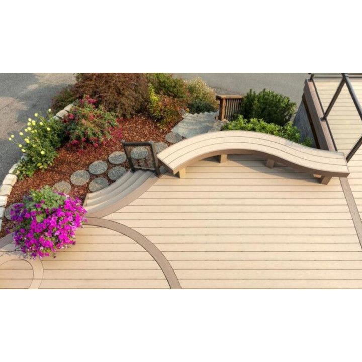 TimberTech ADCR5117512BS AZEK Harvest Composite Deck Board Fascia