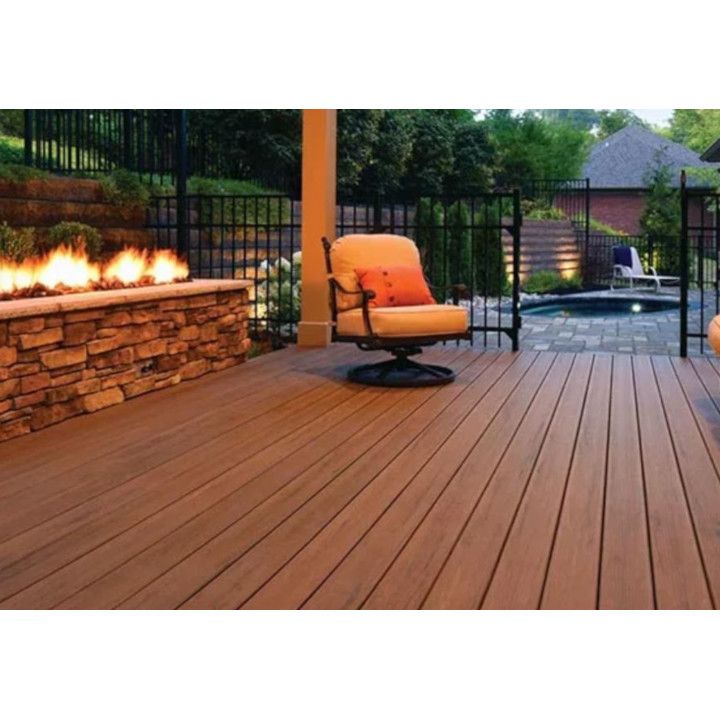 ウェークボードのみ TimberTech LCGV5412P PRO Legacy Composite Deck Board Grooved 5.36