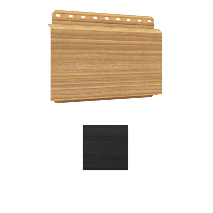 Vesta Steel Siding Plank HD3 Woodgrain Dark Espresso 5