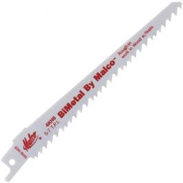 Malco B4KH6 Reciprocating Saw Blade Wood Cutting 25ct