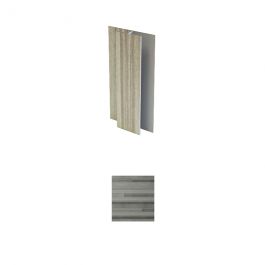 Vesta Steel Siding H Channel HD3 Woodgrain Driftwood 10'