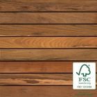 Bison WTFSCIPEAB24 FSC Ipe AB Wood Tile Smooth 2'x2' 8-Plank