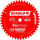 Diablo Trex Composite Decking Cellular PVC Blade 7-1/4 Inch 44 Tooth