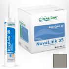ChemLink F1240 NovaLink 35 Sealant 10.1oz Cartridge 24ct Aluminum Gray