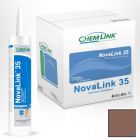 ChemLink F1240 NovaLink 35 Sealant 10.1oz Cartridge 24ct Redwood Tan