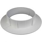 ChemLink F1352 E-Curb Round Two Piece Circle 6" Diameter White