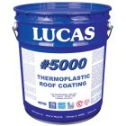 Lucas 5000 Thermoplastic Roof Coating Solvent Based 5 Gallon