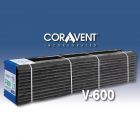 Cor-A-Vent V-600-8 Ridge Vent 1"x8-1/2"x4' 12ct Coravent
