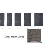 DaVinci MWSFBBCR Multi-Width Slate Field Bundle 6",7",9",10",12"x18" 28PC/BDL Brownstone Cool Roof