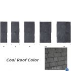 DaVinci MWSFBSGCR Multi-Width Slate Field Bundle 6",7",9",10",12"x18" 28PC/BDL Slate Gray Cool Roof