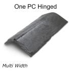 DaVinci MWSHRH Multi-Width Slate Hip/Ridge One-PC Hinged 10LF/BDL 10PC/BDL