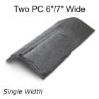 DaVinci SWSHR Single-Width Slate Hip/Ridge Two-PC 6" & 7" 5LF/BDL 20PC/BDL