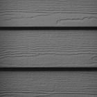 James Hardie Plank Fiber Cement Cedarmill Siding 7.25"x144" Night Gray 1pc