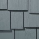 James Hardie HardieShingle Fiber Cement Staggered Siding 15.25"x48" Boothbay Blue 1pc