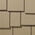 James Hardie HardieShingle Fiber Cement Staggered Siding 15.25"x48" Khaki Brown 1pc