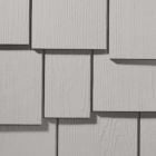 James Hardie HardieShingle Fiber Cement Staggered Siding 15.25"x48" Pearl Gray 1pc