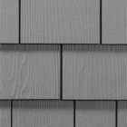 James Hardie HardieShingle Fiber Cement Straight Siding 15.25"x48" Gray Slate 1pc