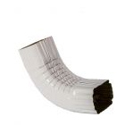 Berger Aluminum A-Bend Elbow 75 Degrees 2"x3" White