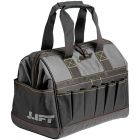 LIFT ACW6Y Wide Open Tool Bag Polyester 12" Gatemouth Black
