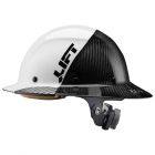 LIFT HDF50C-19WC DAX 50 Carbon Hard Hat Full Brim White