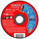 Diablo Metal Cut Off Abrasive Wheel 4 1/2"x.040"