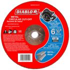 Diablo Metal Cut Off Abrasive Wheel 6 1/2"x1/8"