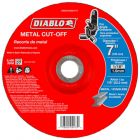 Diablo Metal Cut Off Abrasive Wheel 7"x1/16"