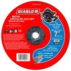 Diablo Metal Cut Off Abrasive Wheel 7"x1/8"