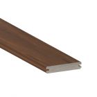 TimberTech AGB15512MH AZEK Vintage Composite Deck Board Polymer Flame Spread Grooved 5.5"x12' Mahogany 1pc