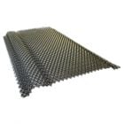 US Aluminum 6UFHR Ultra Flo Kwik Fit Gutter Protection Half Round Regular & Micro X 6"x4'