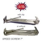 US Aluminum Speed Screw Hanger 7" 100ct