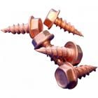 US Aluminum Stainless Steel Copper Plated Screws #8x1/2 Inch