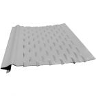 US Aluminum LS5LG Leaf Shelter Gutter Protection Light Gray 5"x4' 25ct