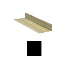 Vesta Steel Siding L Flashing Solid Coal 10'