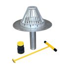 Trufast EasySeal Retrofit Roof Drain Aluminum with Mechanical Seal