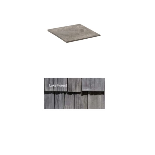 Brava Cedar Shake Starter 12" X 12" Lake Forest 10/bundle