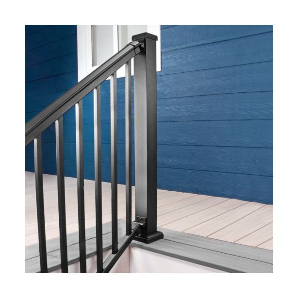 AFCO 300 Series 4'x42" Square Baluster Pack Black (10 Balusters)