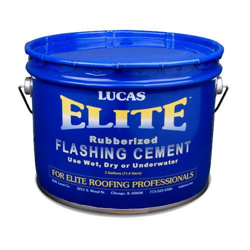 Lucas 776 Elite Rubberized Flashing Cement 3 Gallon