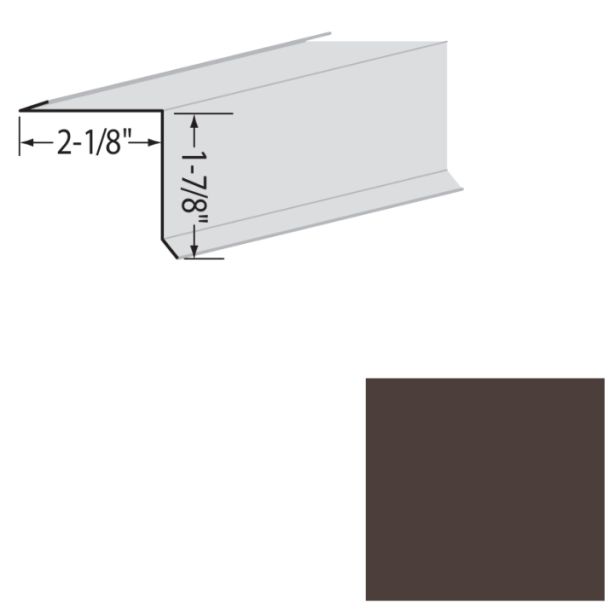 EDCO 1722-537 Rake Starter Solid 10' Aged Bronze 10/carton